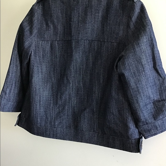 Jones New York Denim Zipper Jacket NWOT - Picture 5 of 6